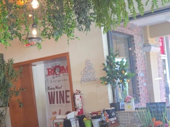 Roma Bakery & Cafe interior